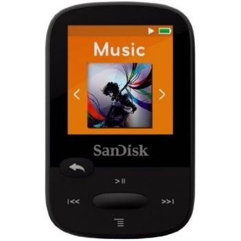 SanDisk SDMX24-004G-G46K Reproductor MP3 de 4 GB negro