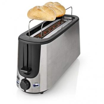 Tostadora 1 ranura 1000w gris KABT310EAL Nedis