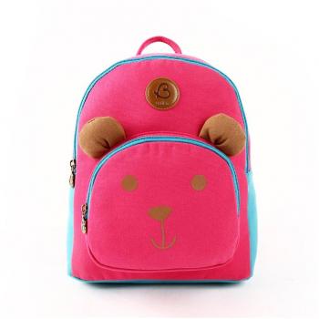 BABISM Bolsa mochila de escuela de la taleguilla de algodón esbirros de los osos para los niños - Viajes, escuela, recreación