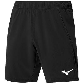 Mizuno 8 In Flex Short Negro Hombre Talla XL - Pantalones Cortos, Poliéster 88%, Elastano 12%