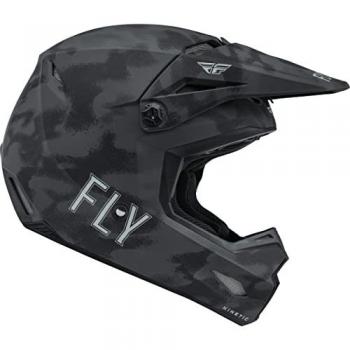Casco de Cross FLY Racing Kinetic S.E. Tactic Camuflaje-Gris para Niño