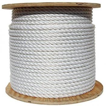Seachoice 50-42840 Cabo amarre nylon, 3 filamentos, 25 mm x 183 m