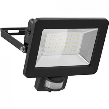 Proyector LED de Exterior 50W con Sensor de Movimiento PIR, IP44, 4250 lm, Luz Neutra 4000K
