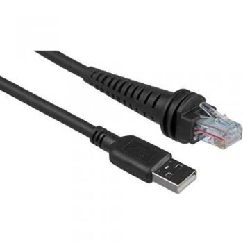Honeywell CBL-500-300-S00-01 Cable USB Tipo A a RJ45 Macho/Macho 3 Metros Negro