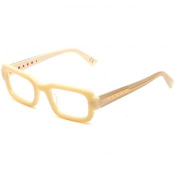 Marni Lake Vostok Optical Panna KMQ Men's Eyeglasses Size 53 - Frame Only, Blue Light Block Available