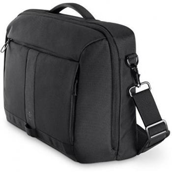 Belkin Classic Pro - Bolsa Messenger para Ordenador portátil de 15.6'', Gris