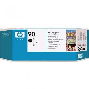 HP 90 Black Printhead and Printhead Cleaner C5054A
