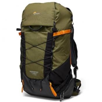 Mochila Lowepro PhotoSport X 45L AW Verde para equipo fotográfico y de video