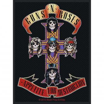 Guns N' Roses Appetite Unisex Parche Standard, 100% poliéster, Sin definir