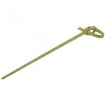 Fackelmann Palillos Decorativos, Bambú, Beige, 10 x 0.1 x 0.1 cm, 50 Unidades