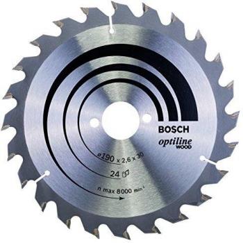 Bosch 2 608 640 615 - Hoja de sierra circular Optiline Wood - 190 x 30 x 2,6 mm, 24