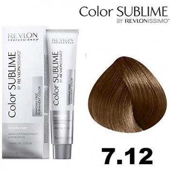 Revlonissimo Color Sublime Permanent Hair Color 7.12 - Light Ash Blonde