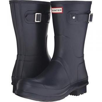 Hunter Men's Original Short Rubber Wellington Boots - Black, Size 7