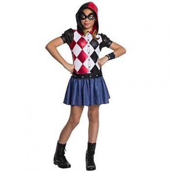 Kids Harley Quinn Fancy Dress Costume Medium