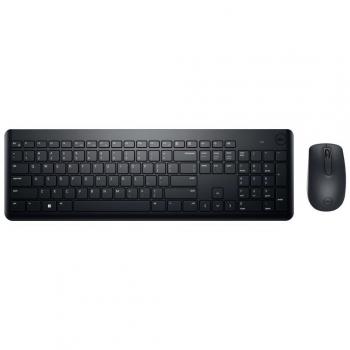 Teclado y Ratón Inalámbricos DELL KM3322W - Ucraniano (QWERTY) Negro para Oficina