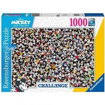 Ravensburger Puzzle, Puzzles 1000 Piezas, Challenge Mickey Mouse, Colección Challenge, Impossible Rompecabezas Ravensburger, Jigsaw Puzzle