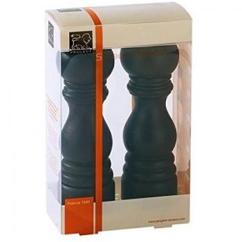 Juego de molinillos de sal y pimienta Peugeot Paris u'Select 18 cm madera chocolate