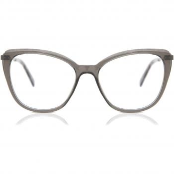 Cat Eye Armazón Completo de Plástico Grises con Lentes Recetadas para Mujer - Gafas Anti-Azules - SmartBuy Collection