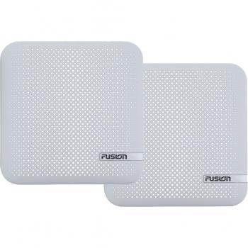 Fusion FM-F65RW 6.5 Flush Mount Round Marine Speakers - White