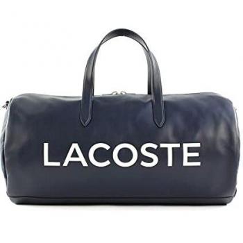 Lacoste L.12.12 Cuir Animation Roll Bag Dark Sapphire