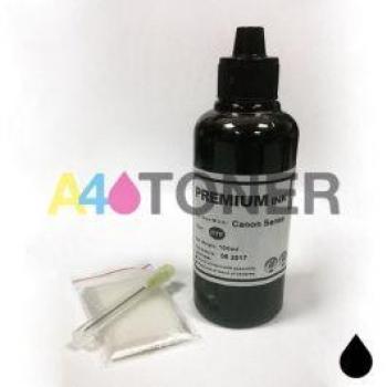 Recarga de tinta universal negra para impresoras HP / Lexmark / Canon / Brother de 100 ml