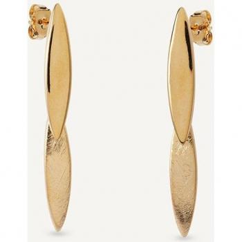 Pendientes Vidal & Vidal Natura dorados G3758