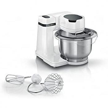 Bosch MUM Serie | 2 - Robot de cocina, potencia de 7000 W, 4 velocidades, color blanco