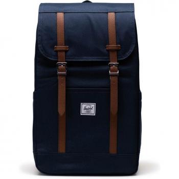 Mochila Herschel Retreat 43 cm con Compartimento para Laptop Azul