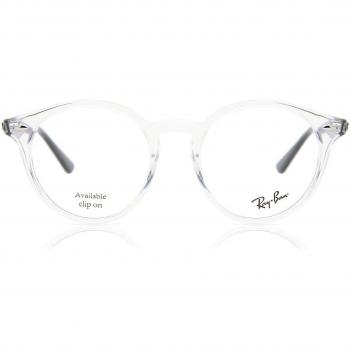 Ray-Ban RX2180V 5943 Armazones para Hombre con Lentes Recetadas Transparentes de Cristal