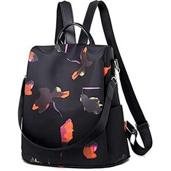 Mochilas Tipo Casual para Mujer,Mariposa Roja