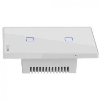 Sonoff T2 2 canales interruptor WiFi Domotica Alexa Google Home revestimiento de cristal