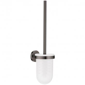 Juego de Escobillero para WC Grohe Essentials con Fijaciones Ocultas en Grafito Duro (40374A01)