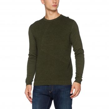 JACK & JONES Jcopenditon Knit Crew Neck Camp, Suéter para Hombre