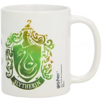 Harry Potter - Taza Slytherin Stencil Crest, 320ml, MG22378