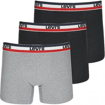 Levi's Boxer Pack de 3 calzoncillos boxer negros para hombre