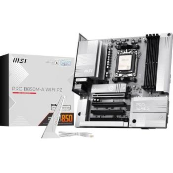 Placa Base MSI PRO B850M-A WIFI AM5 DDR5 mATX Wi-Fi 7 PCIe 5.0 RAID