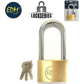 Candado de llave EDM Latón Redondo 60x90mm