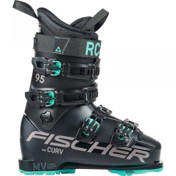 Botas de esquí alpino Fischer The Curv 95 VAC GW negro azul turquesa mujer - Talla 26.5