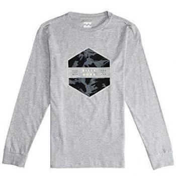 BILLABONG Access LS tee Boy Camiseta, Gris