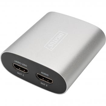 Digitus Convertidor de Audio HDMI eARC Plata DS-45337
