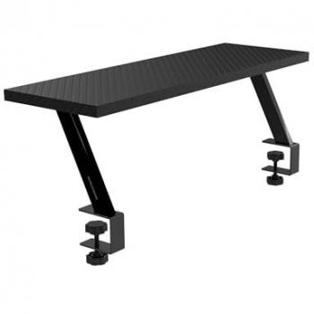 Soporte Elevador para Monitor Mars Gaming MGDS, Tablero de Fibra de Carbono 60x20cm, Estructura de Acero Negro, Eleva el Monitor 17cm, Soporta hasta 10 Kg
