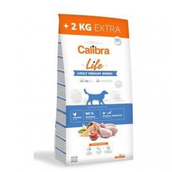 Calibra Life Adult Medium Breed Pollo 12Kg + 2Kg Pienso para Perros