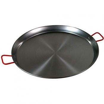 LA IDEAL Paellera Valenciana Pulida, Acero, Gris