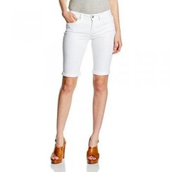 TOMMY HILFIGER WOMENSWEAR - Venice Lw Bermuda Clr, Short de mujer, blanco, NI30