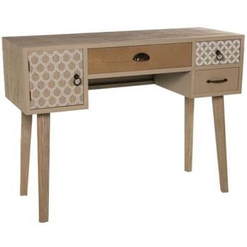 Consola Alexandra House Living Marrón Madera 105 x 78 x 40 cm