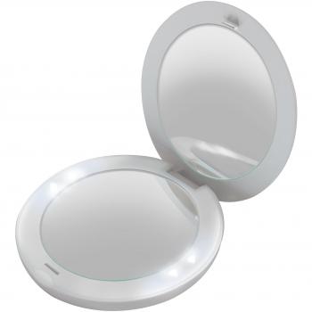 Homedics Espejo de Mano/Bolso con iluminación