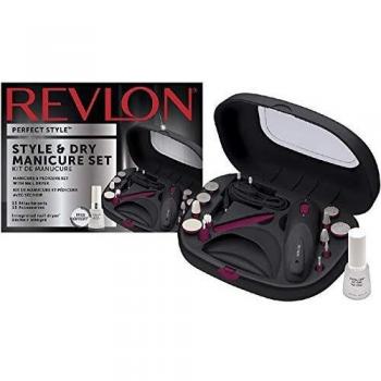 Revlon RVSP3529PKE Negro set de manicura y pedicura - Producto para manicura/pedicura