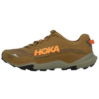 HOKA Torrent 4 Men's Trail Running Shoes in Honey/Antique Olive - Size 44(2/3)