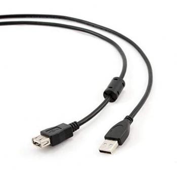 Gembird 1.8m USB 2.0 Extension Cable Male to Female with Ferrite Core