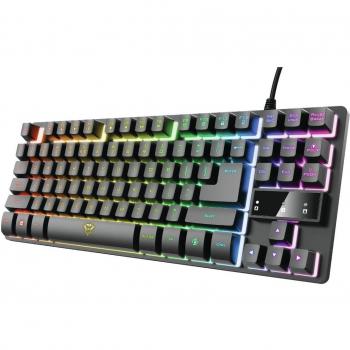 Trust GXT 833 Thado TKL Teclado Iluminado para Juegos PT